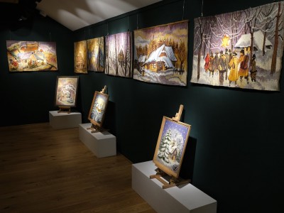 Wernisaż wystawy "Wełną malowane" 13.12.2024-DSCF4150.jpg