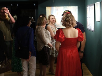 Wernisaż wystawy - Z WNĘTRZA - MIĘDZI CIAŁEM A DUCHEM - Iryny Syvak - 06.06.2025-DSCF5354.jpg